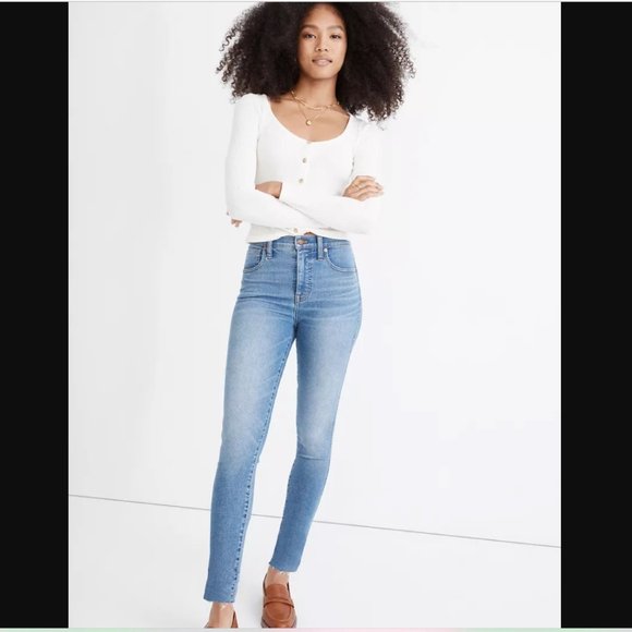 Madewell Denim - Madewell 10" High-Rise Skinny Jeans